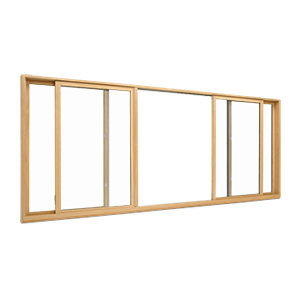 Marvin Ultimate Glider Four Panel Windows